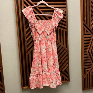 Joyfolie Maude Dress in Seafoam Floral